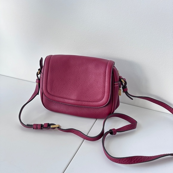 Brand New J. Crew Signet Flap Crossbody Bag in Burgundy - Picture 5 of 5